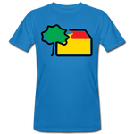 Männer Bio T-Shirt - Continental Clothing - Pfauenblau