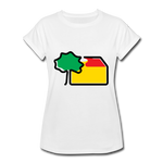 Frauen Übergröße T-Shirt - Weiß