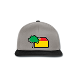 Snapback Cap - Graphit/Schwarz