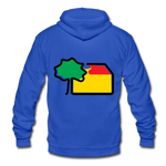 Unisex Hoodie Jacke - Bella + Canvas - Royalblau