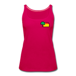 Frauen Premium Tank Top - dunkles Pink