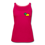 Frauen Premium Tank Top - dunkles Pink