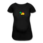 Frauen Schwangerschaft T-Shirt - AKB-Logo - Schwarz