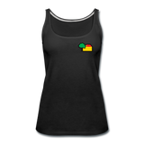 Frauen Premium Tank Top - AKB-Logo - Schwarz