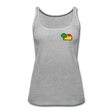 Frauen Premium Tank Top - AKB-Logo - Grau meliert