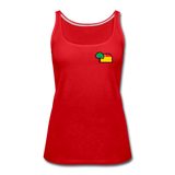 Frauen Premium Tank Top - AKB-Logo - Rot