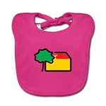 Baby Bio Lätzchen - AKB-Logo - Fuchsia