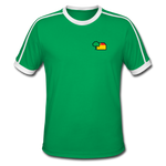 Männer Retro T-Shirt - AKB-Logo - Kelly Green/Weiß