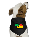 Hunde Bandana - AKB-Logo - Schwarz