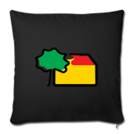 Sofa-Kissen 45x45cm - AKB-Logo - Schwarz