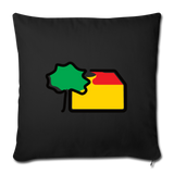 Sofa-Kissen 45x45cm - AKB-Logo - Schwarz