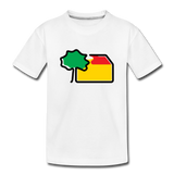 Kinder Premium T-Shirt - AKB-Logo - Weiß