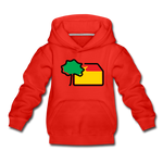 Kinder Premium Hoodie - AKB-Logo - Rot