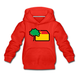 Kinder Premium Hoodie - AKB-Logo - Rot