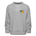 Kinder Premium Sweatshirt - AKB-Logo - Grau meliert