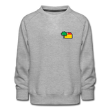 Kinder Premium Sweatshirt - AKB-Logo - Grau meliert