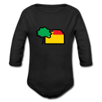 Baby Bio Langarm Body - AKB-Logo - Schwarz