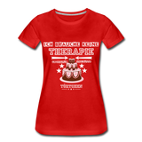 Frauen Premium T-Shirt - Ich brauche keine Therapie - Rot