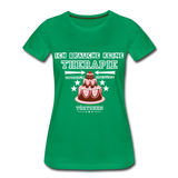 Frauen Premium T-Shirt - Ich brauche keine Therapie - Kelly Green