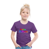 Kinder Premium T-Shirt - Meine Schule - girl - Lila