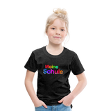 Kinder Premium T-Shirt - Meine Schule - girl - Anthrazit