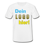 Männer T-Shirt von Fruit of the Loom - Beispiel-Logo - Weiß