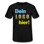 Männer T-Shirt von Fruit of the Loom - Beispiel-Logo - Schwarz