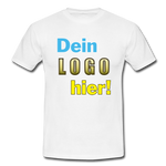 Männer T-Shirt von Gildan - Beispiel-Logo - Weiß