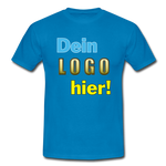 Männer T-Shirt von Gildan - Beispiel-Logo - Royalblau