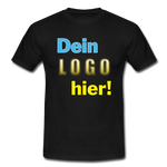 Männer T-Shirt von Gildan - Beispiel-Logo - Schwarz