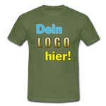 Männer T-Shirt von Gildan - Beispiel-Logo - Militärgrün