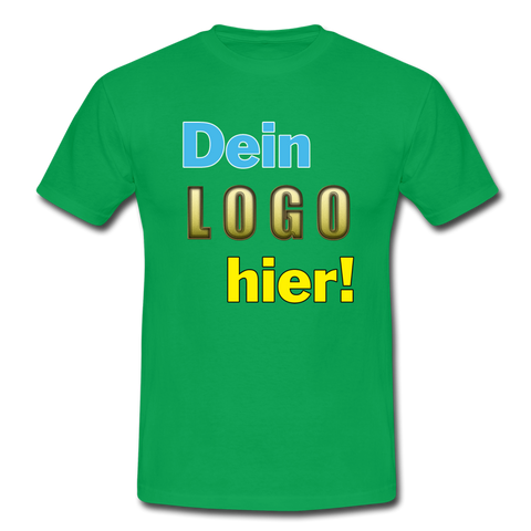 Männer T-Shirt von Gildan - Beispiel-Logo - Kelly Green