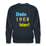 Männer Premium Sweatshirt - Beispiel-Logo - Navy