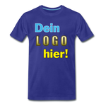 Männer Premium T-Shirt - Beispiel-Logo - Königsblau