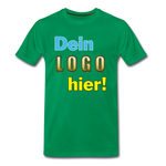 Männer Premium T-Shirt - Beispiel-Logo - Kelly Green