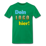 Männer Premium T-Shirt - Beispiel-Logo - Kelly Green