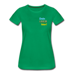 Frauen Premium T-Shirt - Beispiel-Logo - Kelly Green