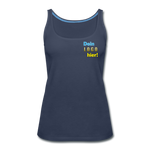 Frauen Premium Tank Top - Beispiel-Logo - Navy