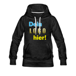 Frauen Premium Hoodie - Beispiel-Logo - Anthrazit