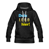 Frauen Premium Hoodie - Beispiel-Logo - Anthrazit