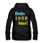 Frauen Hoodie von AWDis Just Hoods - Beispiel-Logo - Schwarz