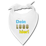 Bandana - Beispiel-Logo - Weiß