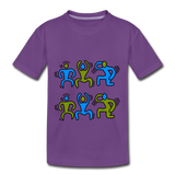 Teenager Premium T-Shirt - HTS-Logo - Lila