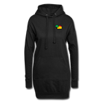 Frauen Hoodie Dress von AWDis Just Hoods - AKB-Logo - Schwarz