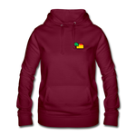 Frauen Hoodie von AWDis Just Hoods - AKB-Logo - Bordeaux