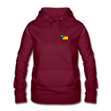 Frauen Hoodie von AWDis Just Hoods - AKB-Logo - Bordeaux