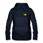 Frauen Hoodie von AWDis Just Hoods - AKB-Logo - Navy