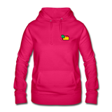 Frauen Hoodie von AWDis Just Hoods - AKB-Logo - dunkles Pink