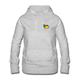 Frauen Hoodie von AWDis Just Hoods - AKB-Logo - Hellgrau meliert