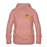 Frauen Hoodie von AWDis Just Hoods - AKB-Logo - Altrosa